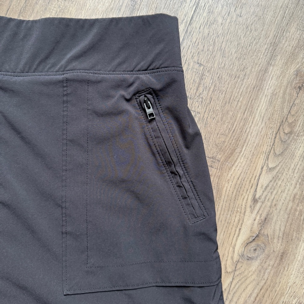 Athleta Black Active Skort with Zipper Pockets - Picture 7 of 12